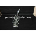 Nuevo diseño - Cheap Crystal Violin Music Instrument para regalos de boda 2015